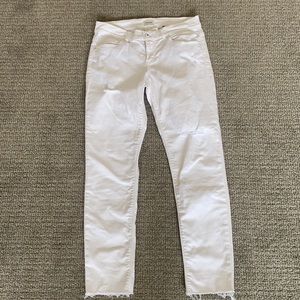 Sneak peak distressed boyfriend Jean size 3